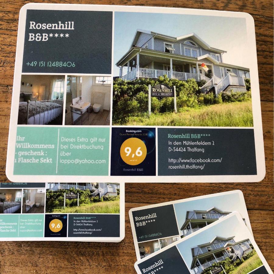 Rosenhill B&B Thalfang Экстерьер фото